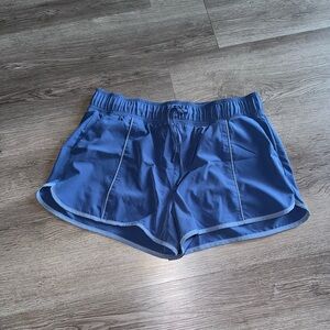 Women's Blue Athletic Shorts